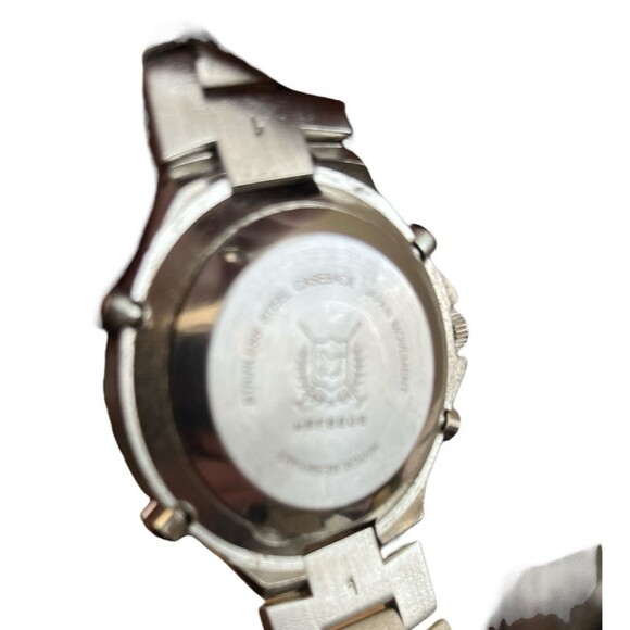 U.S. Polo Assn. Men’s Watch Digital Analog USF8208 Stainless Japan Needs Battery - Picture 6 of 7